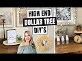 HIGH END DOLLAR TREE DIY - DIY DOLLAR TREE FARMHOUSE DECOR