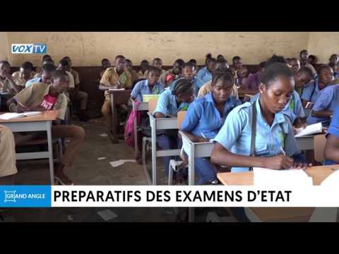 Préparatifs aux examens d'état  2017 au Congo