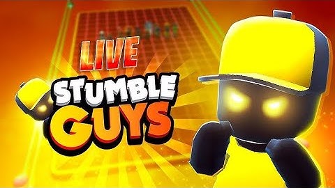 STUMBLE GUYS LIVE BLOCK DASH IN CUSTOM PARTY. PLAY WITH HAMZU. SERVER INW. VERSION 0.91.7