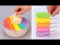 Tasty Rainbow Cake Decorating Ideas | Top Amazing Cakes Recipes Compilation | So Tasty
