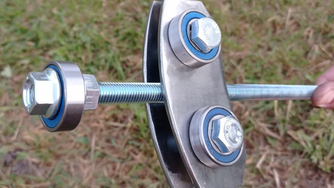 Самоделка из старых тормозных колодок Приспособление для большого ...