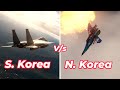 South Koreas F-15s and F-35s Intercept North Korean Migs| BVR | WVR | DCS World |F15 |  Mig29 |