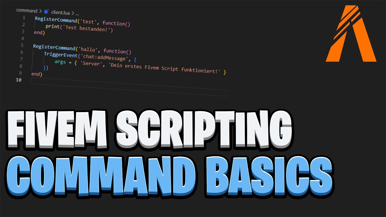 FiveM Scripting lernen – Commands & Basics einfach erklärt - YouTube