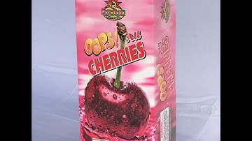 Oops All Cherries - 1.75" Ball Shells - Pyroland Fireworks