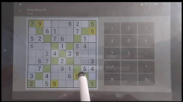 Sudoku Solver -  Listen To My Logic Sudoku X Easy #6
