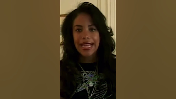 aaliyah interview (2001) 🤍