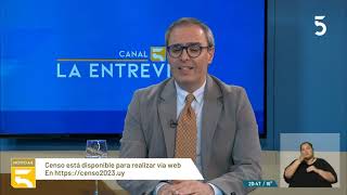 Entrevistamos al director del INE, Diego Aboal, para hablar sobre el Censo 2023 | 08-05-2023