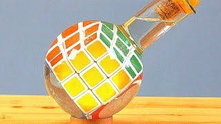 КАК СДЕЛАТЬ КУБИК РУБИК В БУТЫЛКЕ