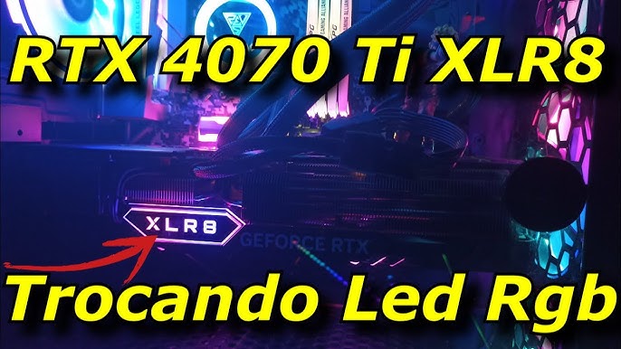 Placa de vídeo PNY XLR8 Gaming VERTO RTX 4070 Ti - 12GB, - Tertz - Tertz