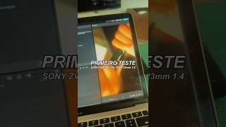 Sony Zve10 + Lente viltrox 23mm 1.4. Primeiro teste rápido.