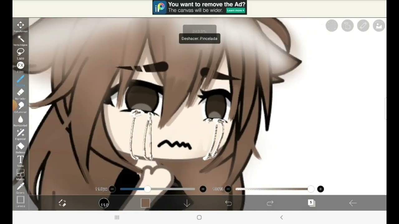 nadie la niña que se ofende y se vuelve emo por un video: