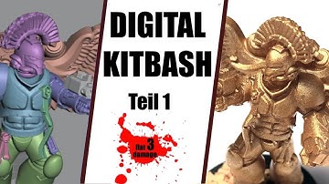 DIGITAL KITBASH - Teil 1/2 - Modellieren mit Meshmixer