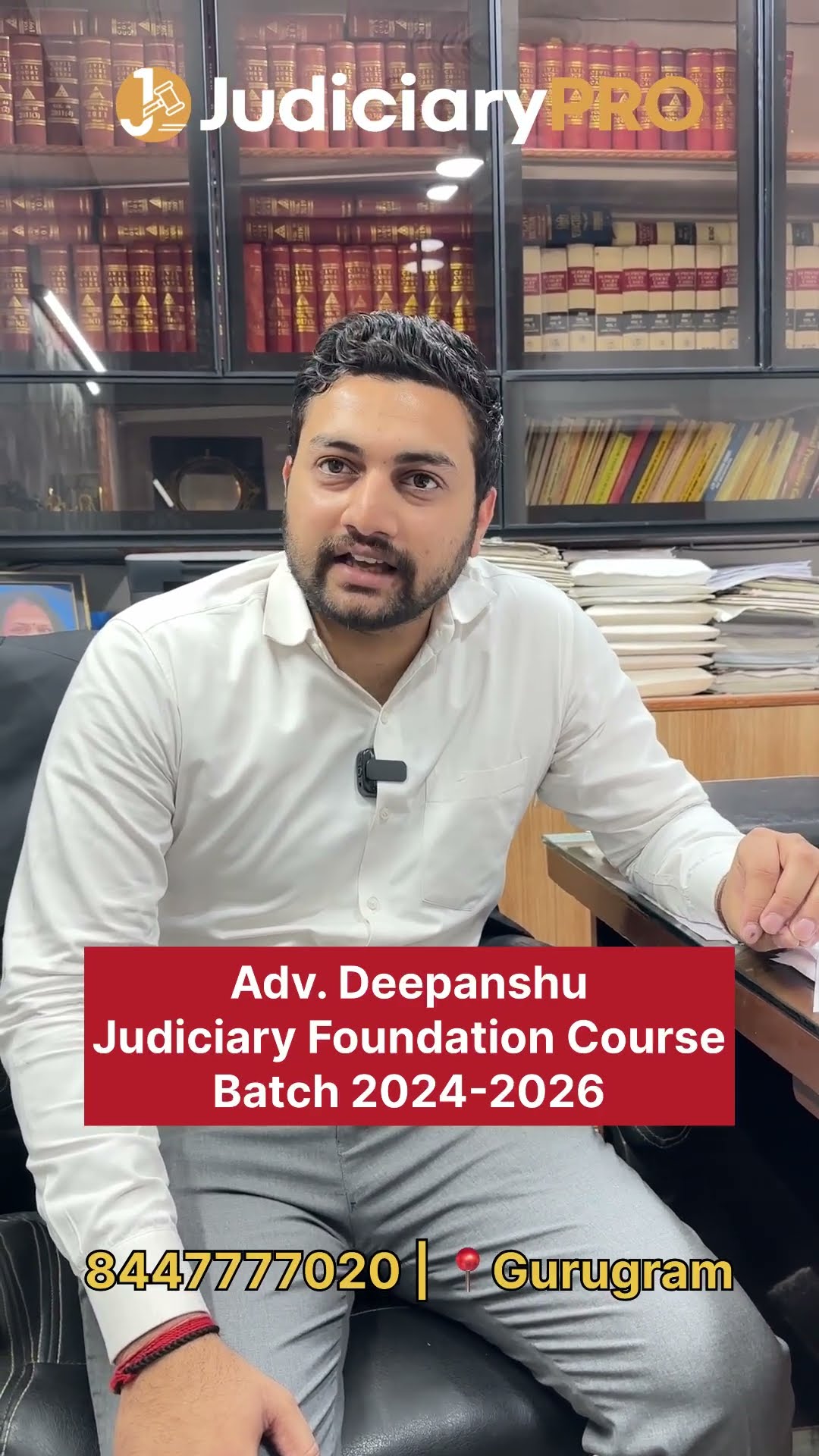 Testimonial by Adv. Deepanshu