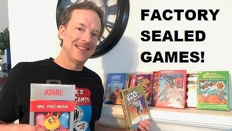 Should You Open Factory Sealed Retro Games?  (Atari 2600, Intellivision, Sega Genesis)