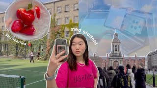 Med Student VLOG 🩺🎾 weekend edition: tennis, productive studying, cooking, strawberries, textbooks by The Ashley Zixuan 1,041 views 1 year ago 11 minutes, 30 seconds