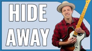 Hideaway Guitar Lesson  (Freddie King Blues Guitar) – Part 3
