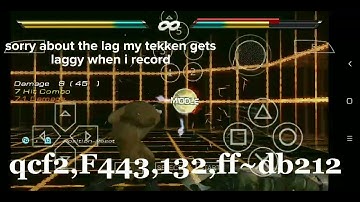 Tekken 6 Dragunov high damage staple combo