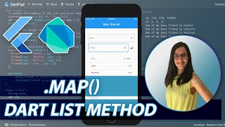 List Method .map() in Dart and Flutter