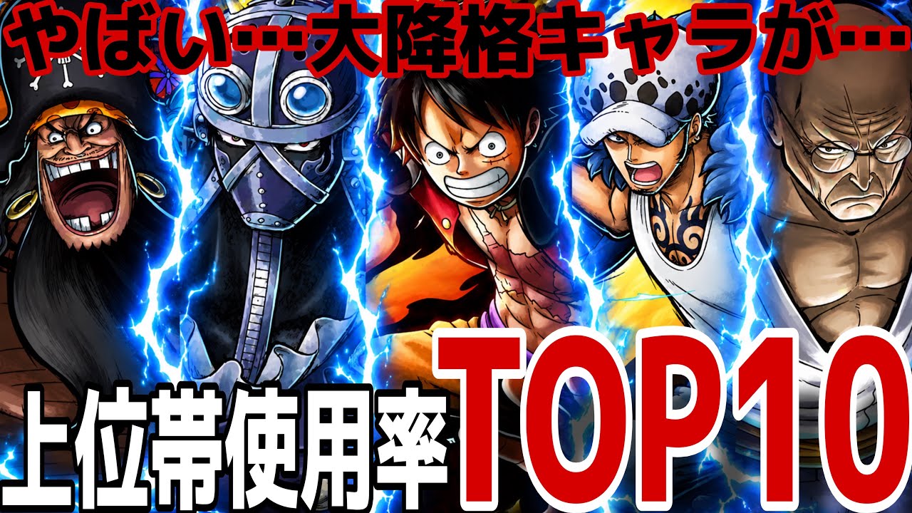 順位が変動‼︎新ルフィの順位がやばい……【バウンティラッシュ】