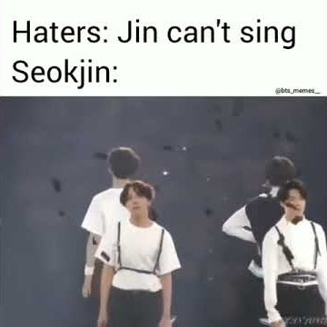 [BTS] Jin Sing Crystal Snow Triple High Note Live