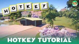 Hotkey Tutorial Planet Zoo - How to use Shortcuts 🔑🌶