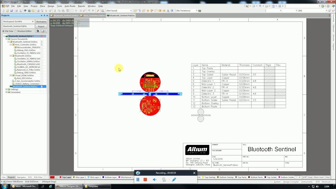 Altium Tutorial 16 -How to compile projects,part of schematic and DRC