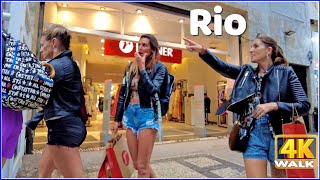 【4K】WALK 🇧🇷 COPACABANA  -  Rio de Janeiro  - BRAZIL