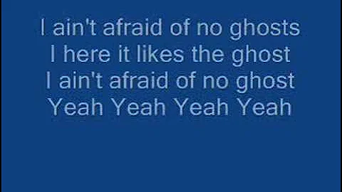 Ghostbusters with lyrics