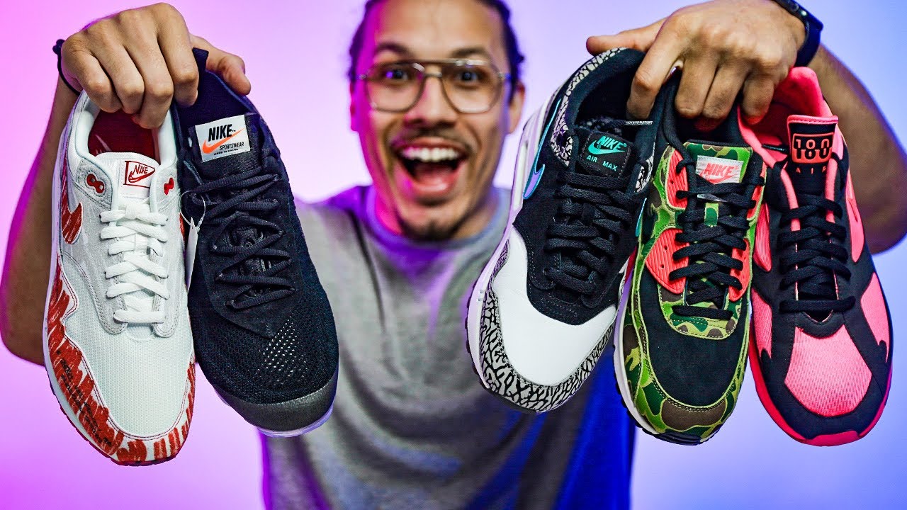 Top 5 Air Max In My Sneaker Collection AIR MAX DAY - YouTube