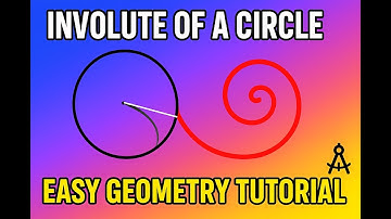 How to Draw an Involute of a circle in Auto CAD