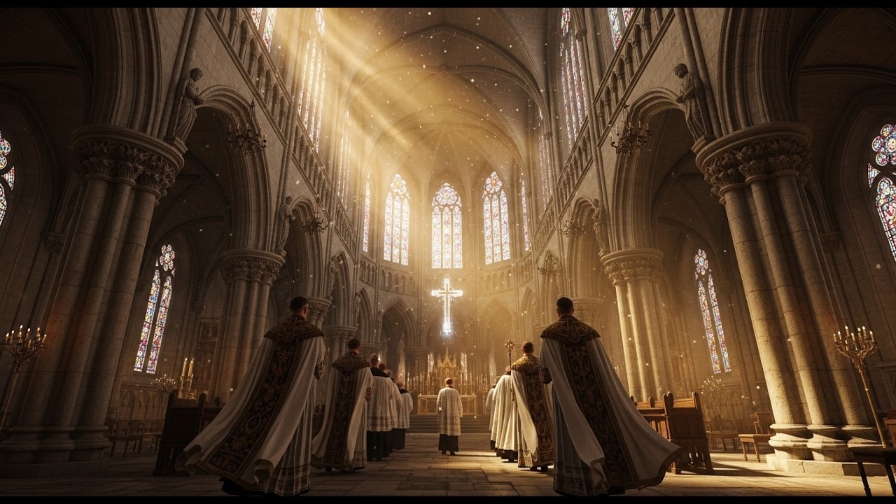 Chorał Gregoriański — Modlitwa Ufności ✝️ Ps 23,1 „Pan jest moim pasterzem, niczego mi nie braknie…”