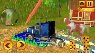 Horse Transport Truck Sim 19: Rescue Thoroughbred Simulator Horse Transport Truck - Android GamePlay screenshot 4