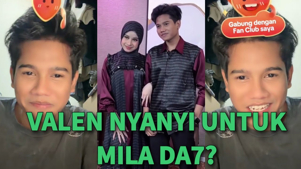 MELEDAK HEBOH!🔥VALEN NYANYIKAN LAGU UNTUK MILA? BEGINI VALEN MENGHAYATI LAGU YANG DINYANYIKAN