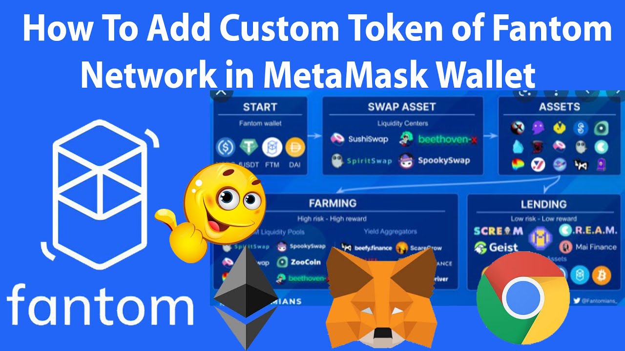 How To Add Custom Token of Fantom Network in MetaMask Wallet | Crypto  Wallets Info - YouTube