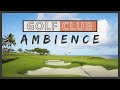 4K Golf Course Ambience with a Distant Ocean View on an Island in the Dominican Republic