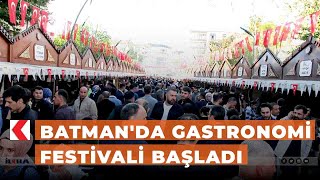 Batmanda Gastronomi Festivali Başladı Resimi