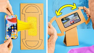 Gadget Karton? Mustahil! 😰 DIY Karton Mudah 📦