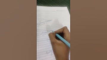 Srijan name signature