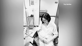 Baby ginsalbar ni mommy