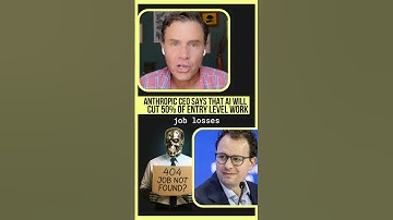 Will AI take your job?!