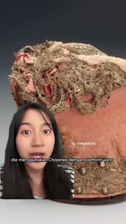 Sepatu yang digunakan Ratu 9 hari, ada yang setinggi 50cm🤫