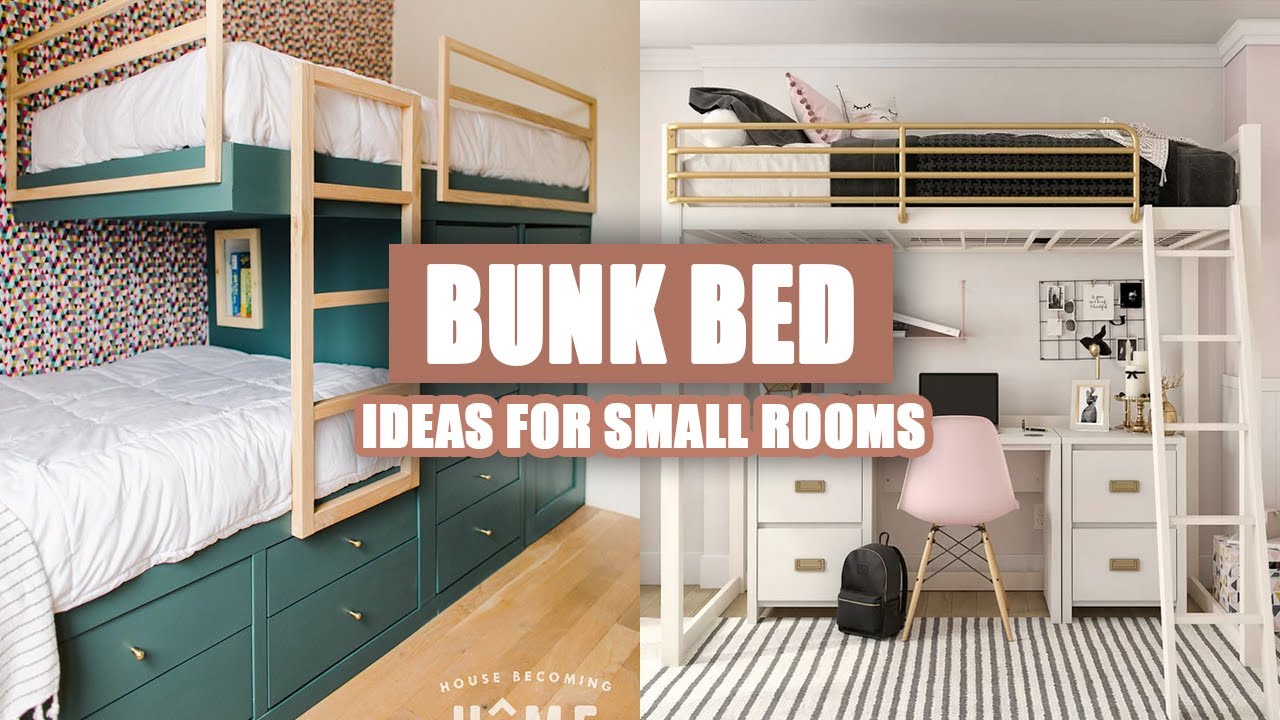 50+ Amazing Bunk Bed Ideas For Small Spaces - Youtube