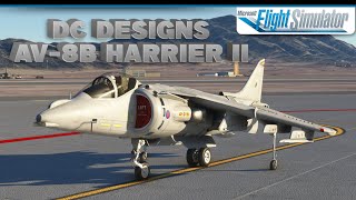 DC Designs AV-8B Harrier II VTOL | Showcase | MSFS2020