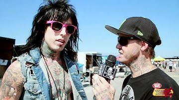 Vans Warped Tour 2012 with Ronnie Radke from Falling in reverse and Rick Thorne