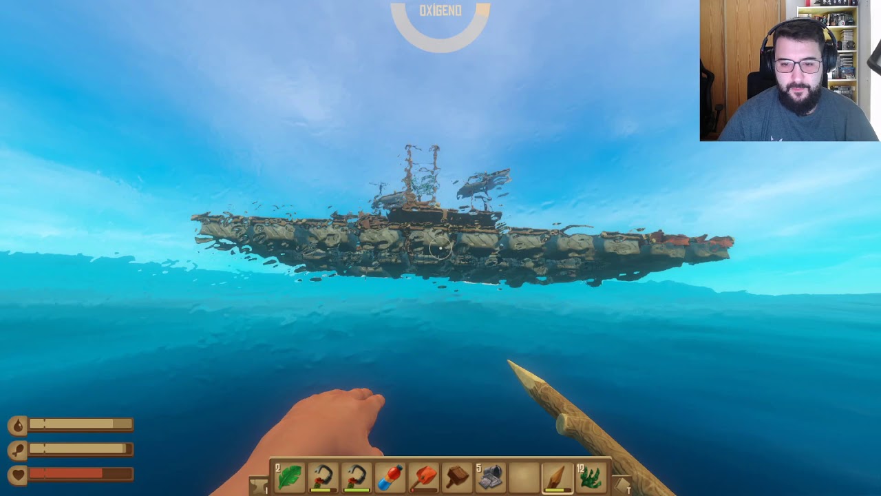 План корабля в рафт