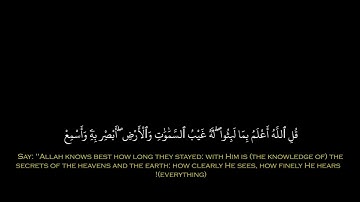 سورة الكهف | تلاوة خاشعة للقارئ سمير عزت شاشة سوداء