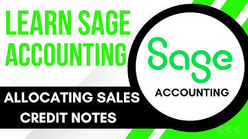 Sage Accounting Tutorial: Allocating and Deallocating Sales Credit Notes