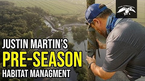 Justin Martin is Back in Action | 2021 Habitat Work | Creating a Duck Property