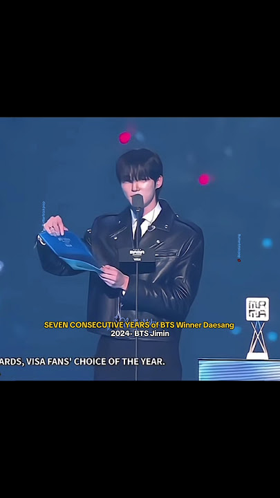Seven Consecutive Years of BTS winning Daesang 😌