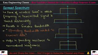 Mobile Computing Spread Spectrum - DSSS(Direct Sequence), FHSS(Frequency Hoping) Spread Spectrum screenshot 5